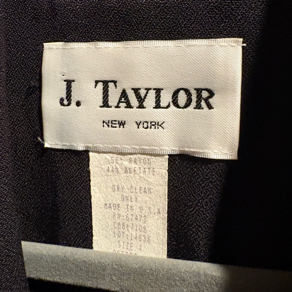 Vintage Early 90’s NWT J Taylor Dress - Size 4 Petite - Picture 2 of 6
